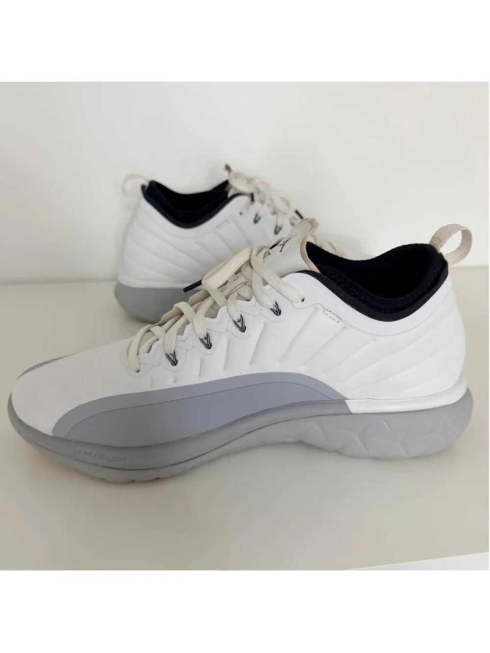 Nike Air Jordan Trainer Prime White Wolf Gray Men's Size 9 Basketball